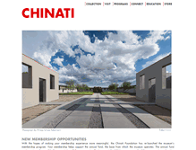 Tablet Screenshot of chinati.org